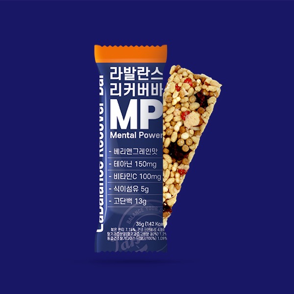 단백질 프로틴 베리&amp;그레인 리커버 바 MP 라발란스